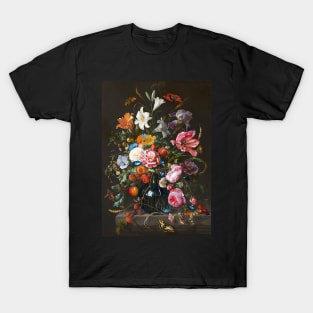 Pretty Flowers Floral Bouquet Painting T-Shirt